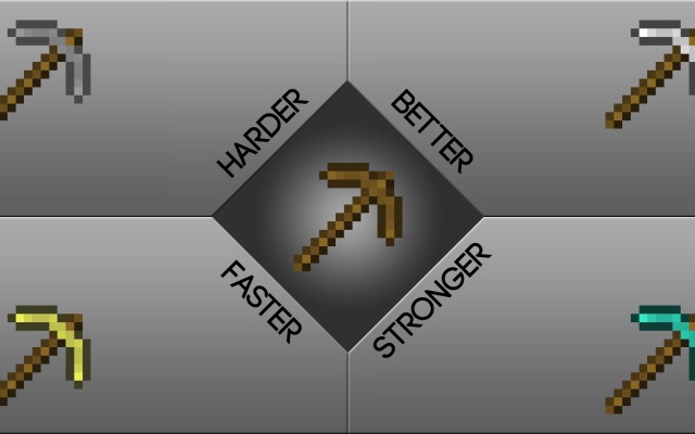 Minecraft. Desktop wallpaper