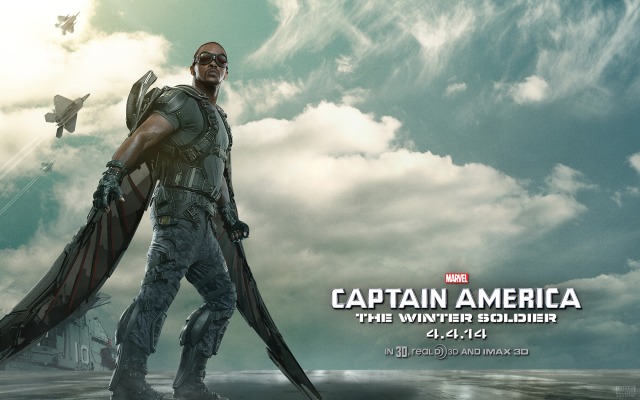 Captain America: The Winter Soldier. Desktop wallpaper