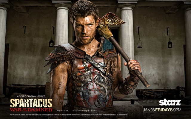 Spartacus: War of the Damned. Desktop wallpaper