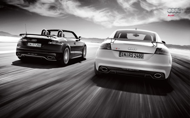 Audi TT RS Coupe 2013. Desktop wallpaper