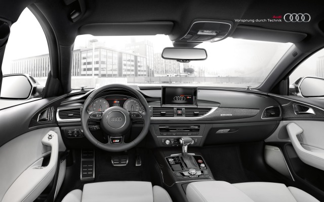 Audi S6 2013. Desktop wallpaper