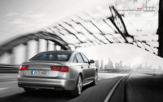 Audi S6 2013. Desktop wallpaper