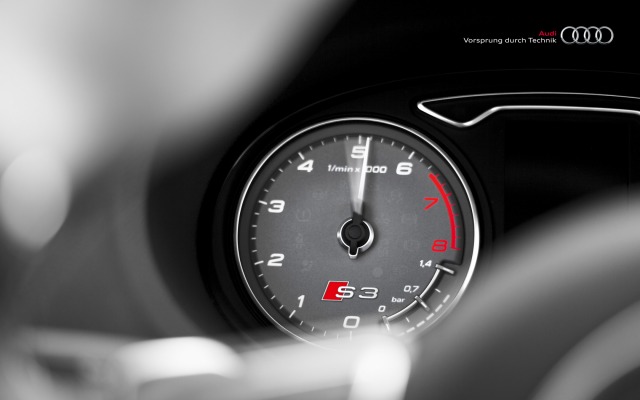 Audi S3 2013. Desktop wallpaper