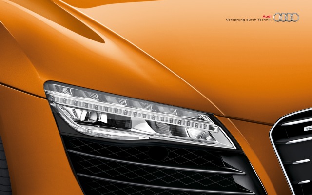 Audi R8 Spyder 2013. Desktop wallpaper