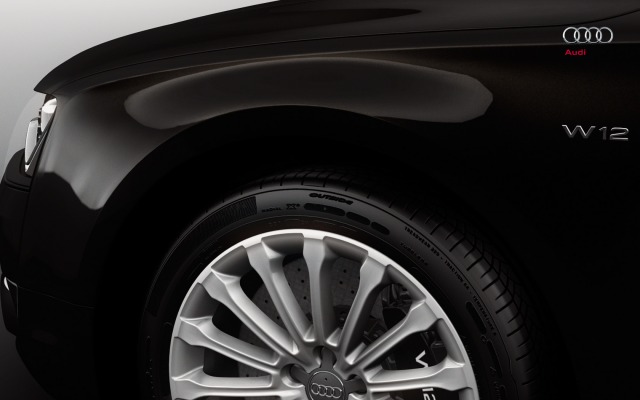 Audi A8 L W12 2013. Desktop wallpaper