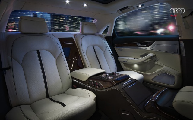 Audi A8 L 2013. Desktop wallpaper