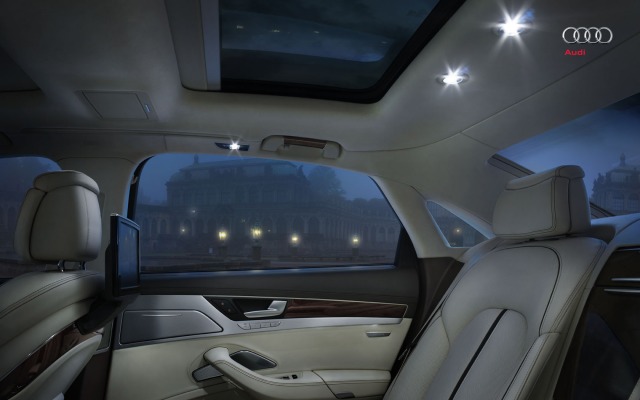 Audi A8 L 2013. Desktop wallpaper