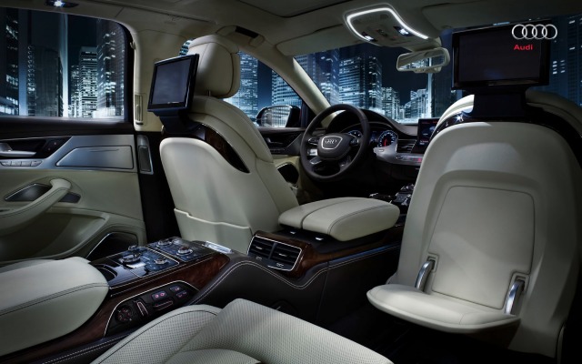 Audi A8 L 2013. Desktop wallpaper