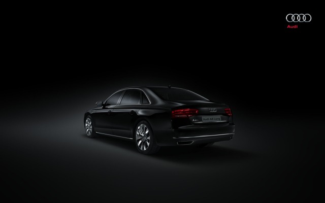 Audi A8 L 2013. Desktop wallpaper