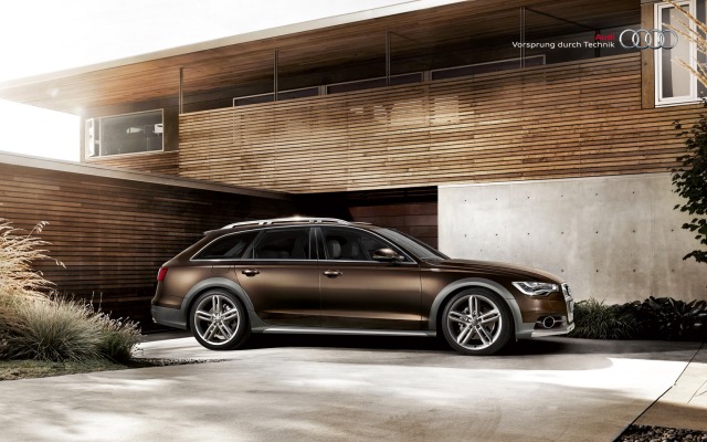 Audi A6 allroad quattro 2013. Desktop wallpaper