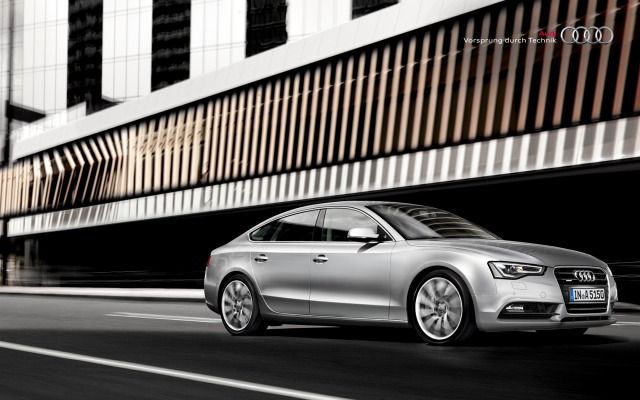 Audi A5 Sportback 2013. Desktop wallpaper