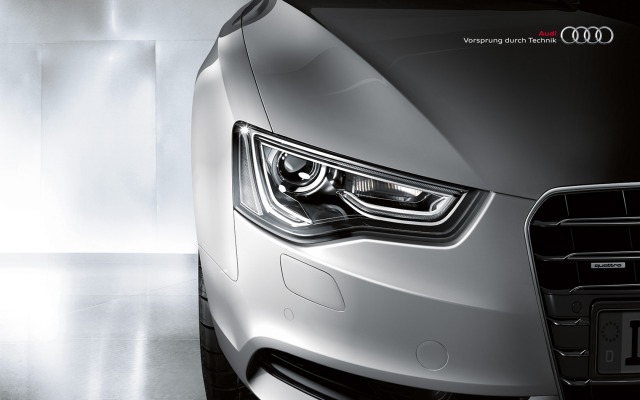 Audi A5 Coupe 2013. Desktop wallpaper