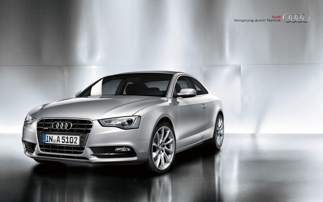 Audi A5 Coupe 2013. Desktop wallpaper