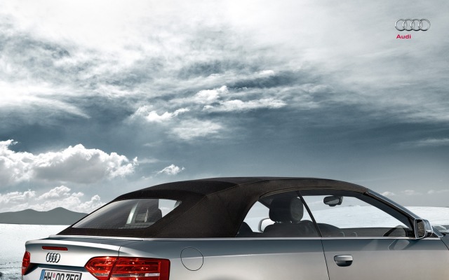 Audi A3 Cabriolet 2013. Desktop wallpaper