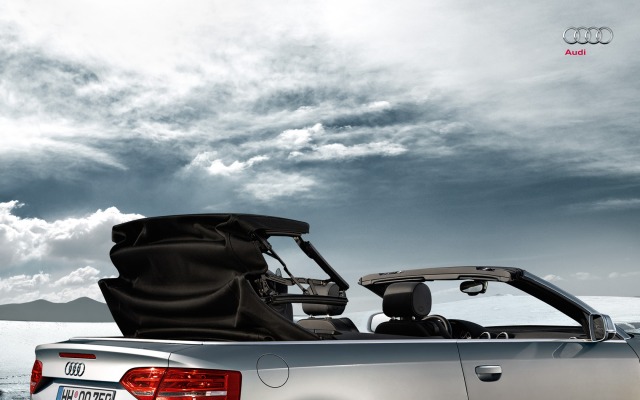 Audi A3 Cabriolet 2013. Desktop wallpaper