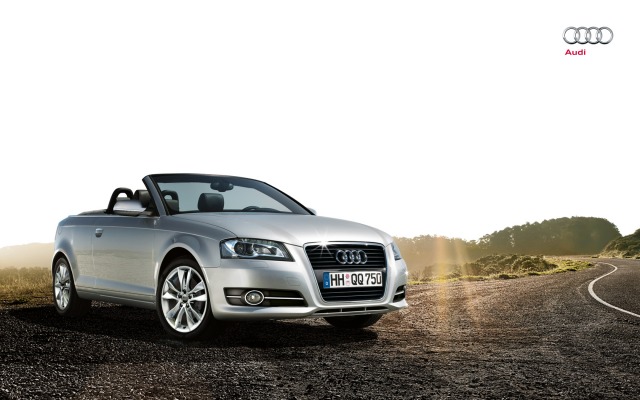 Audi A3 Cabriolet 2013. Desktop wallpaper