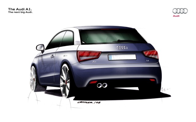 Audi A1 2012. Desktop wallpaper