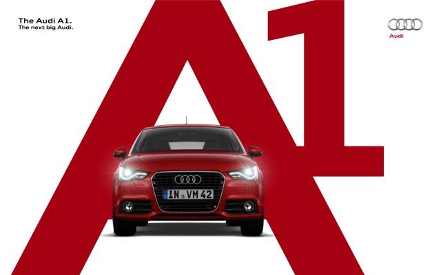 Audi A1 2012. Desktop wallpaper