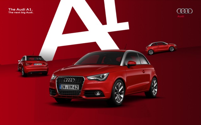 Audi A1 2012. Desktop wallpaper