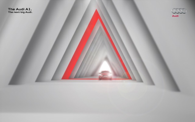Audi A1 2012. Desktop wallpaper
