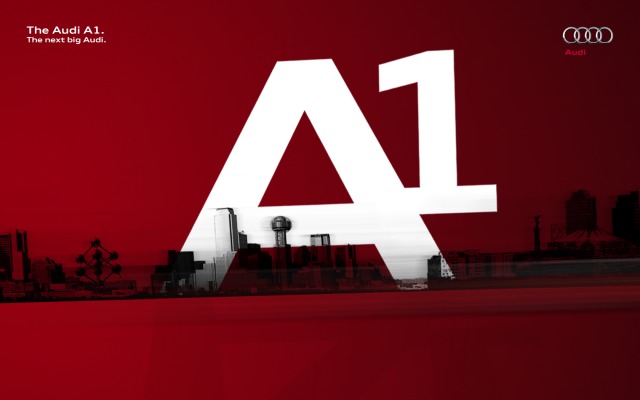 Audi A1 2012. Desktop wallpaper