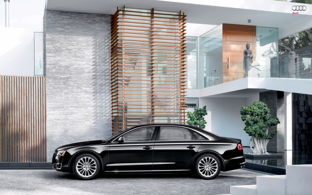 Audi A8 2012. Desktop wallpaper