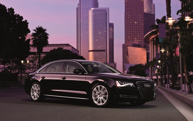Audi A8 L 2012. Desktop wallpaper