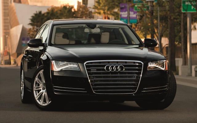 Audi A8 L 2012. Desktop wallpaper