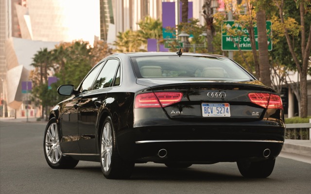 Audi A8 L 2012. Desktop wallpaper