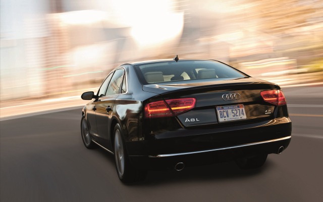 Audi A8 L 2012. Desktop wallpaper