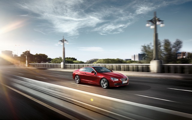 BMW 6 Series Coupe. Desktop wallpaper