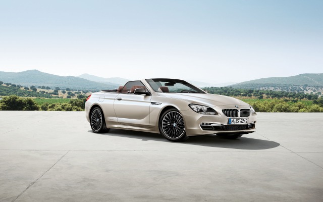 BMW 6 Series Convertible. Desktop wallpaper