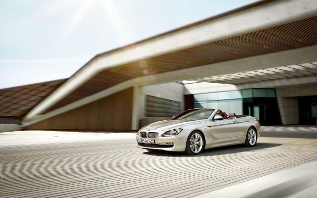 BMW 6 Series Convertible. Desktop wallpaper