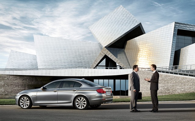 BMW 5 Series Sedan. Desktop wallpaper