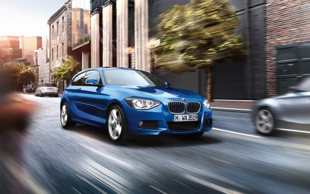 BMW 1 Series 3-door. Desktop wallpaper