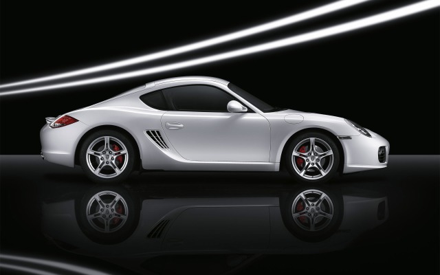 Porsche Cayman S 2012. Desktop wallpaper