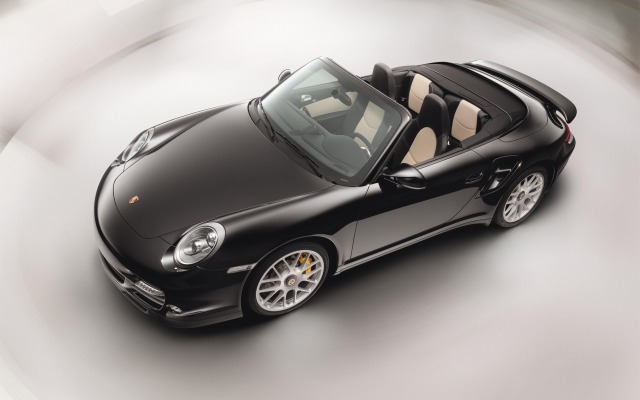 Porsche 911 Turbo S Cabriolet 2012. Desktop wallpaper
