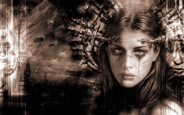 Luis Royo - III Millennium - The Announcement. Desktop wallpaper