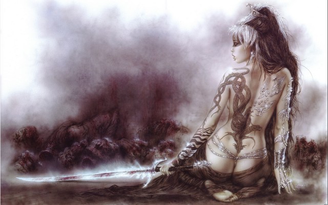 Luis Royo - Subversive Beauty - The Five Faces of Hecate 5. Desktop wallpaper
