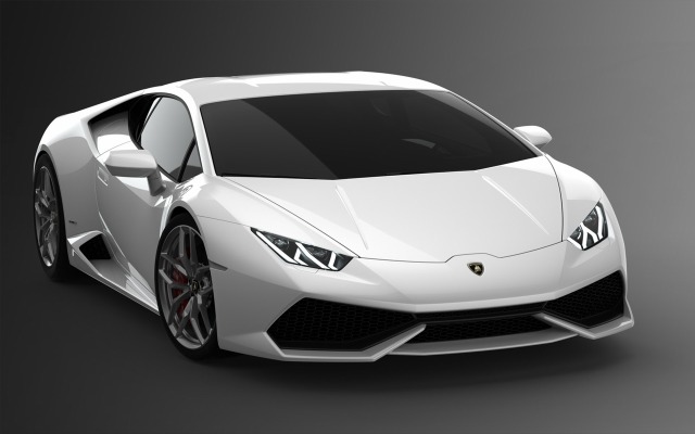 Lamborghini Huracán LP 610-4 2014. Desktop wallpaper