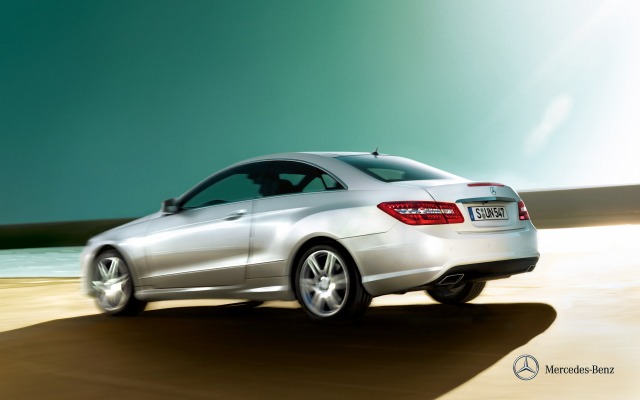 Mercedes-Benz E-Class Coupe 2013. Desktop wallpaper