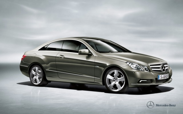Mercedes-Benz E-Class Coupe 2013. Desktop wallpaper