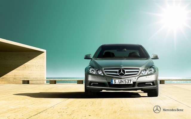 Mercedes-Benz E-Class Coupe 2013. Desktop wallpaper