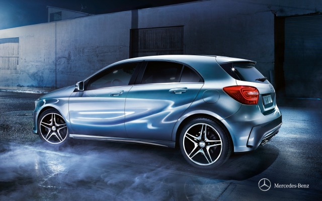 Mercedes-Benz A-Class 2013. Desktop wallpaper