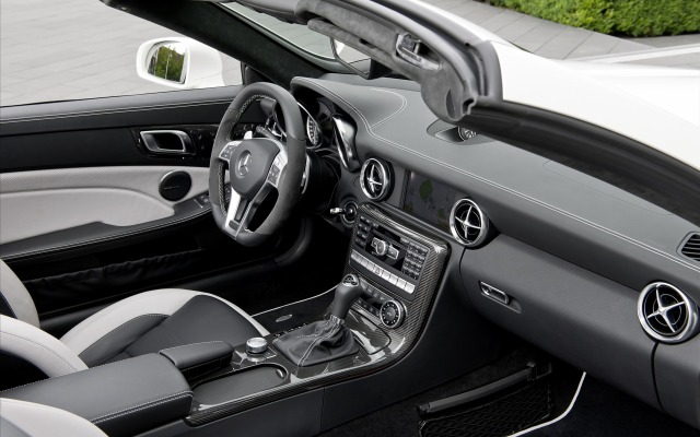Mercedes-Benz SLK 55 AMG 2012. Desktop wallpaper
