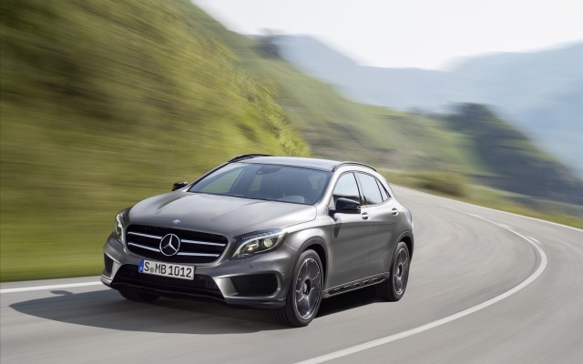 Mercedes-Benz GLA 250 2015. Desktop wallpaper