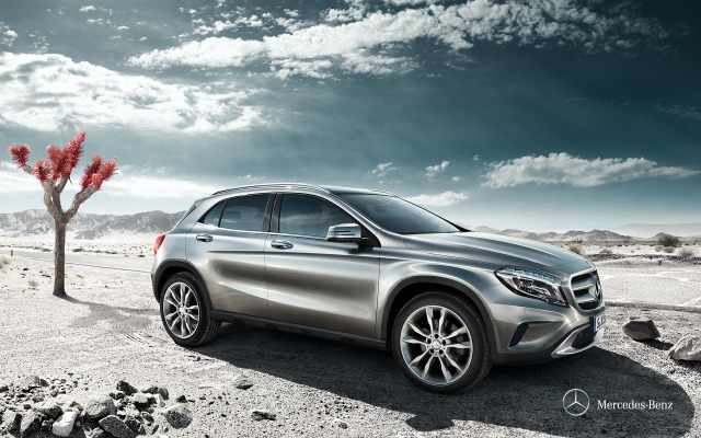Mercedes-Benz GLA-Class 2015. Desktop wallpaper