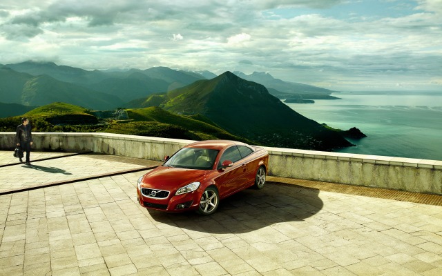 Volvo C70 2013. Desktop wallpaper