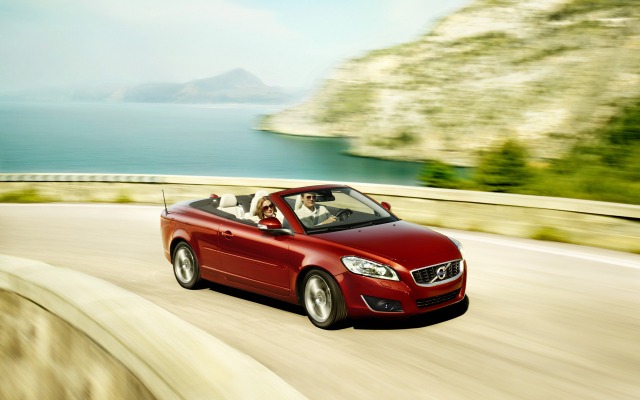 Volvo C70 2013. Desktop wallpaper