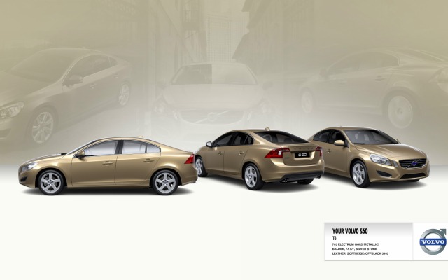 Volvo S60 2012. Desktop wallpaper